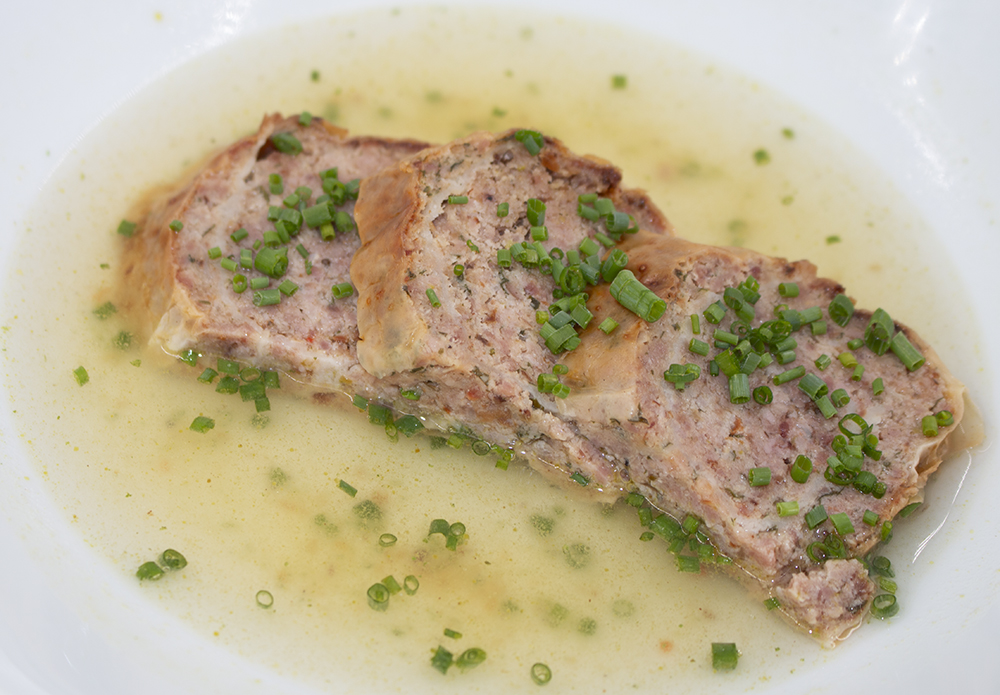 Fleischstrudel Suppeneinlage