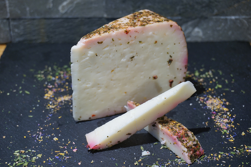 Schaf Schnittk�se mit Kr�uter