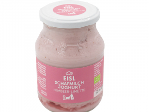 Schafmilch Joghurt Himbeere Limette Bio